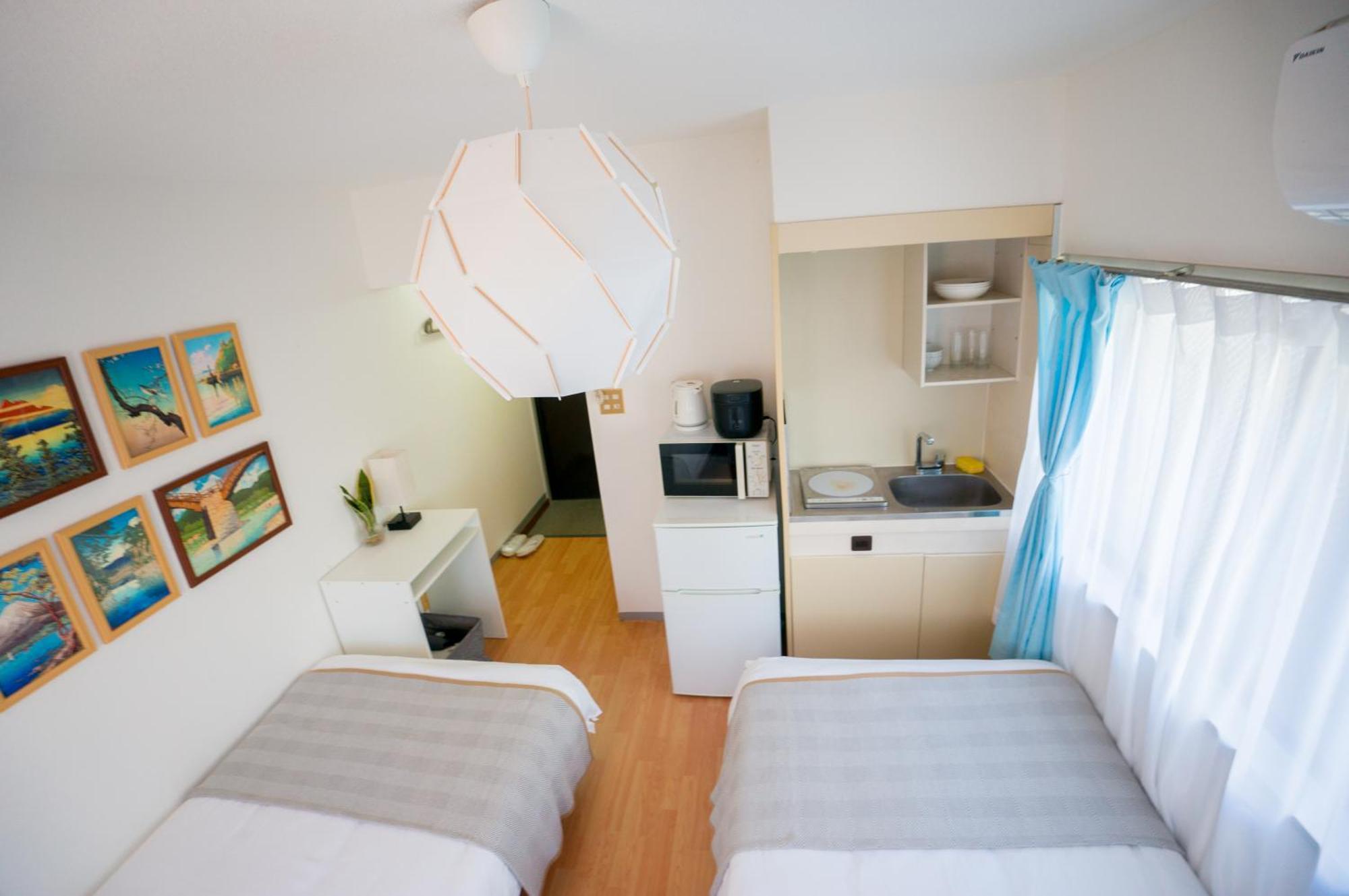 Family Or Business Travel 20 Percent Off 3 Minutes To Shinjuku Max 3 People Apartment *