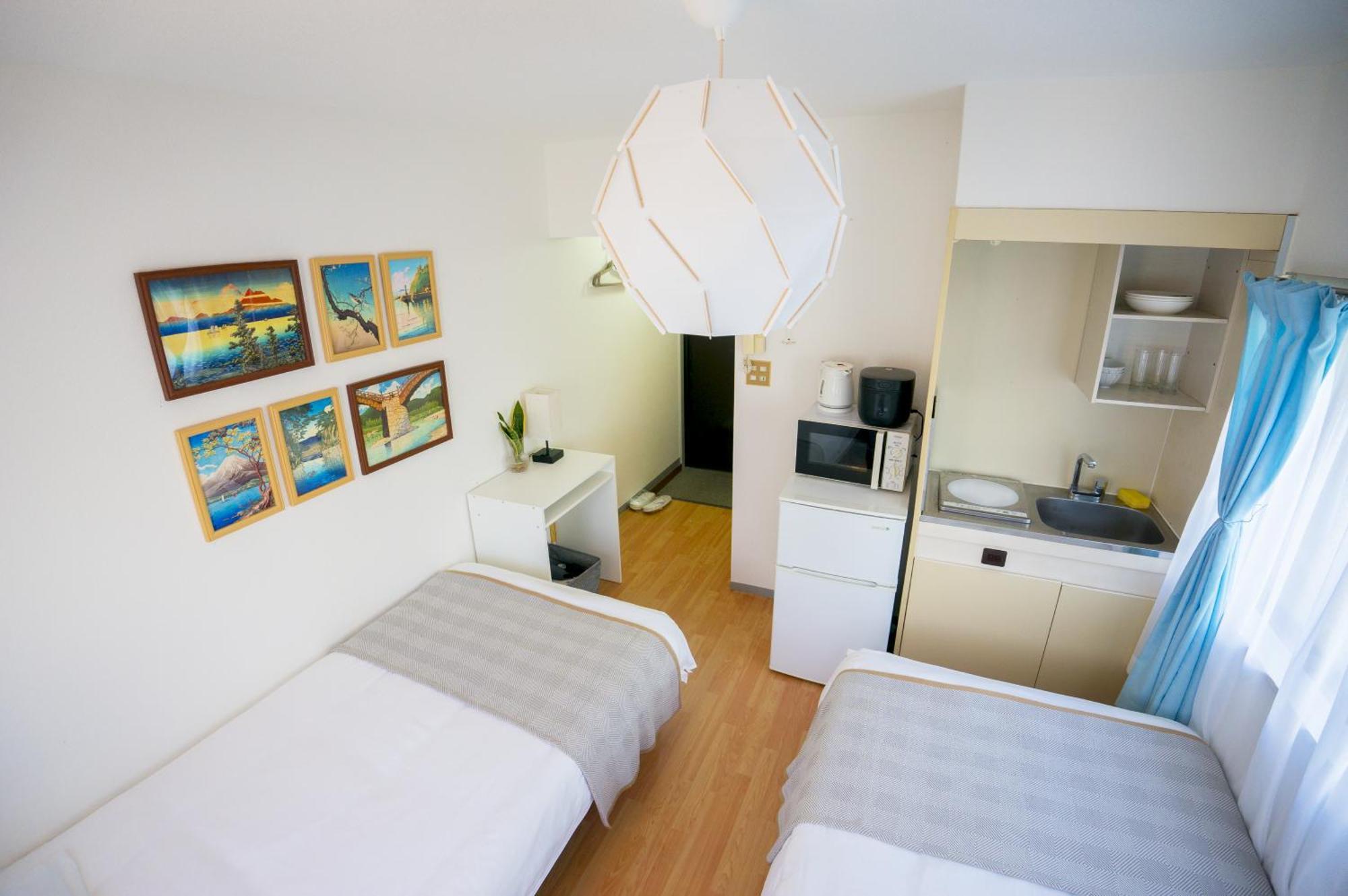 Family Or Business Travel 20 Percent Off 3 Minutes To Shinjuku Max 3 People Apartment